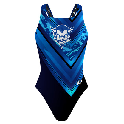 Davis Blue Devils - Classic Strap Swimsuit