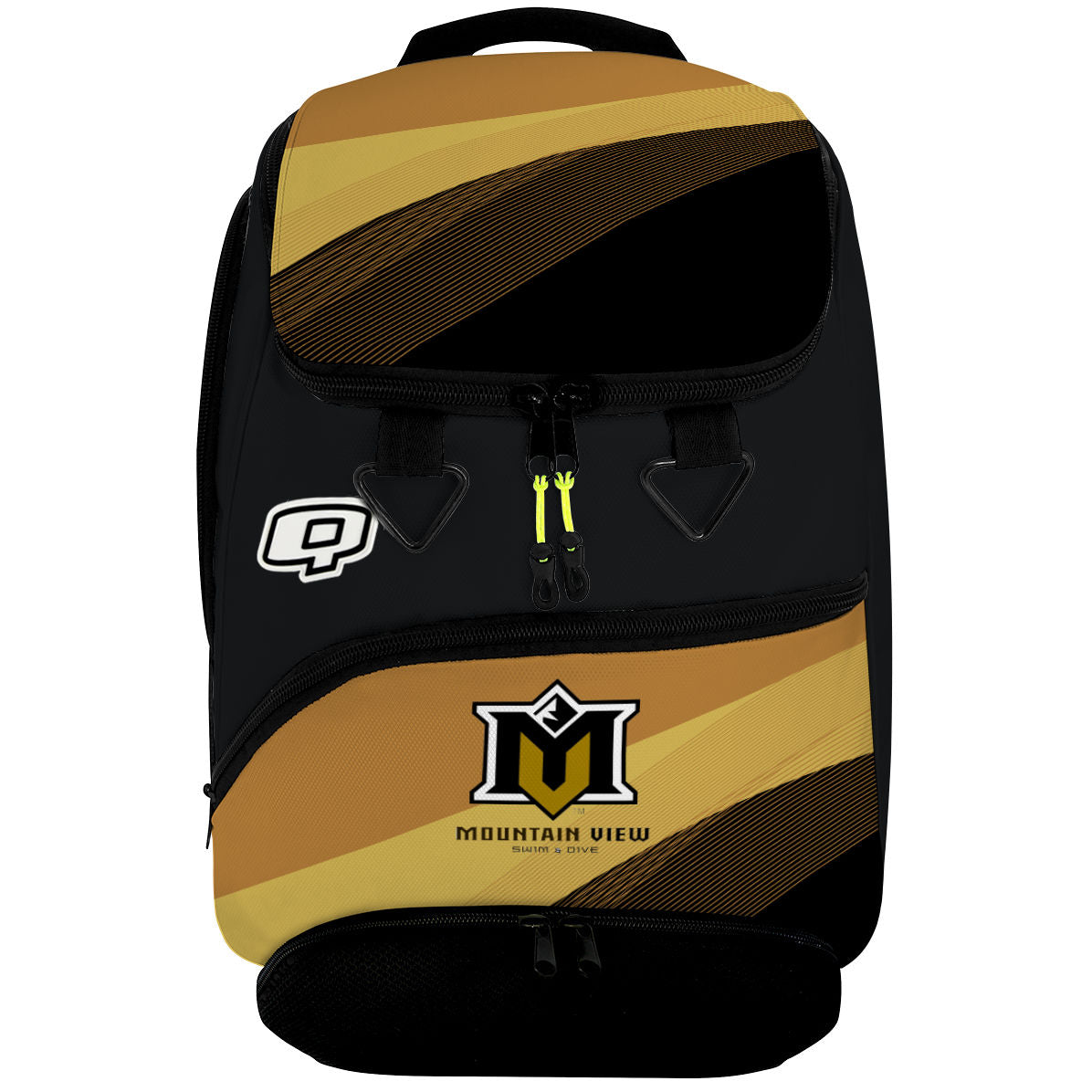 Mountain View Swim team Back Pack