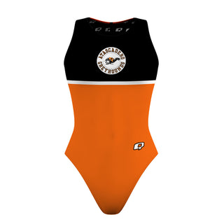 Atascadero Greyhounds + - Women Waterpolo Swimsuit Classic Cut