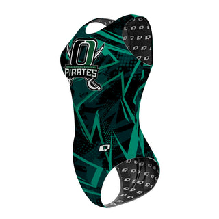 OCEANSIDE PIRATES - Women's Waterpolo Swimsuit Classic Cut