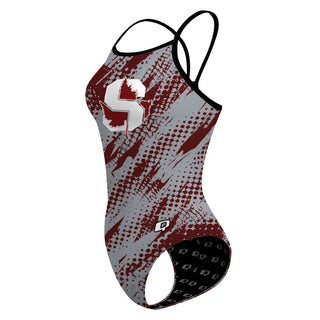 Seaholm High School - Skinny Strap Swimsuit
