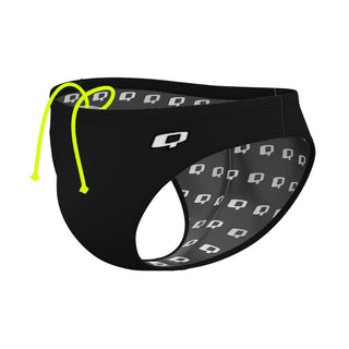 Hip Logo - Solid Waterpolo Brief Swimsuit