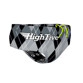 High Five white logo - Classic Brief