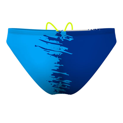 rippedblue2 - Waterpolo Brief Swimsuit