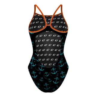 Cornwall Underwater - Skinny Strap Swimsuit