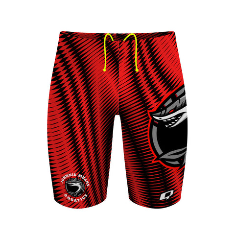 Johnnie Means Aquatics Tigersharks RED - Jammer Swimsuit