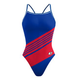 Relay-Royal/Red-20 - Skinny Strap