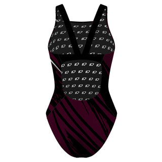Menomonie Mustangs - Classic Strap Swimsuit