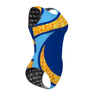 California’s gold rush - Women's Waterpolo Swimsuit Classic Cut
