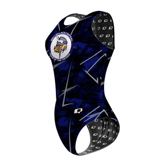 Walled Lake Vikings - Women's Waterpolo Swimsuit Classic Cut