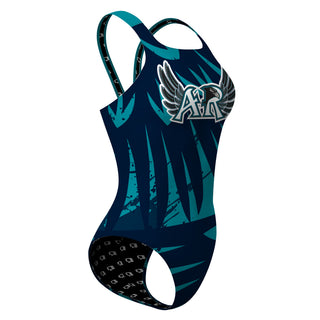 AUBURN RIVERSIDE RAVENS - Classic Strap Swimsuit