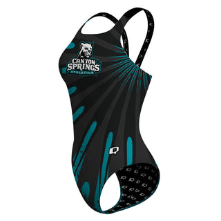 CANYON SPRINGS COUGARS - Classic Strap Swimsuit