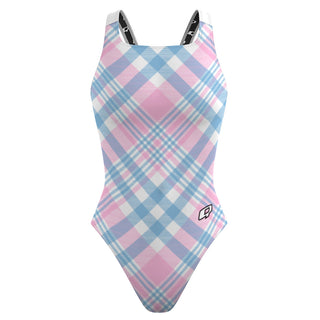 Border City 1 - Classic Strap Swimsuit