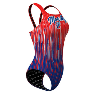 Massad Marlins - Classic Strap Swimsuit