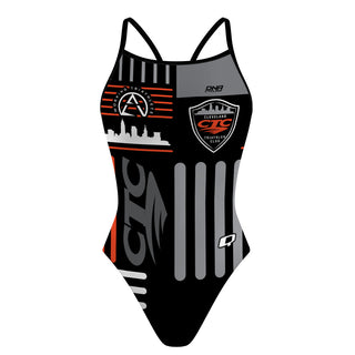 Cleveland Triathlon Club - Skinny Strap Swimsuit