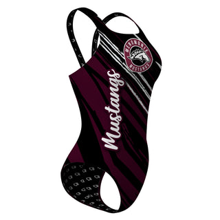 Menomonie Mustangs - Classic Strap Swimsuit
