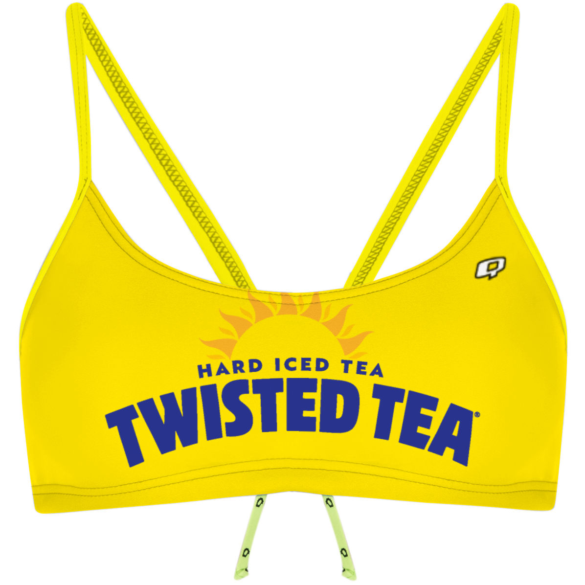 Hard Iced Tea 2 Bandeau Bikini Top