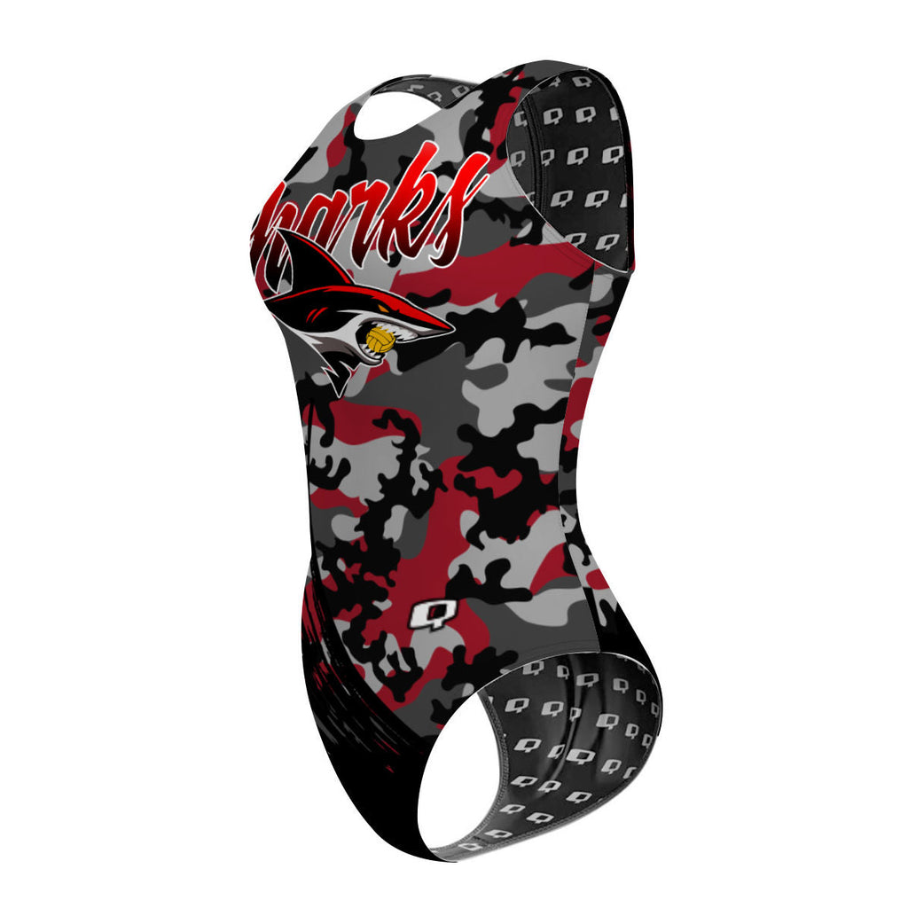 Chicago Park District Women Waterpolo Swimsuit Classic Cut Q Team Store