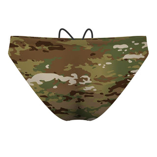 water polo patterned - Waterpolo Brief Swimsuit