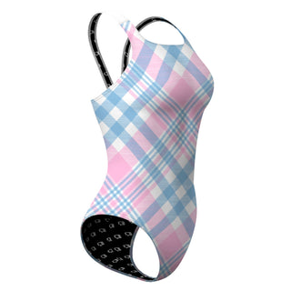 Border City 1 - Classic Strap Swimsuit