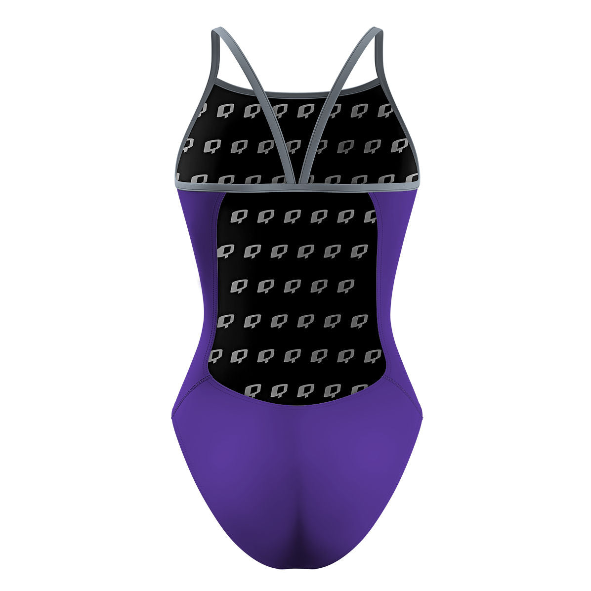 purple skull swimsuit - Sunback Tank