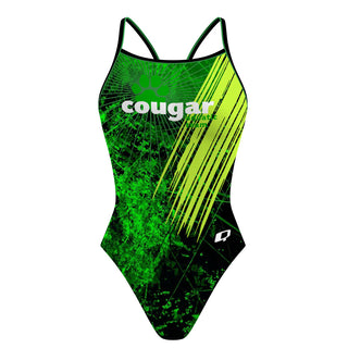 Cougar Aquatic Team - Skinny Strap Swimsuit