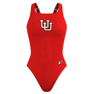 Utah Club Swimming RED - Classic Strap Swimsuit