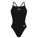 Chest Logo - Solid Skinny Strap Swimsuit