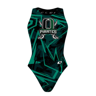 OCEANSIDE PIRATES - Women's Waterpolo Swimsuit Classic Cut