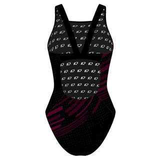 Menomonie Mustangs - Classic Strap Swimsuit