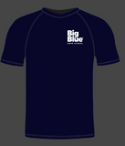 Big Blue Short Sleeve Teaching Rash Guard