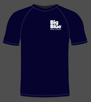 Big Blue/ Life guard  Short Sleeve Teaching Rash Guard