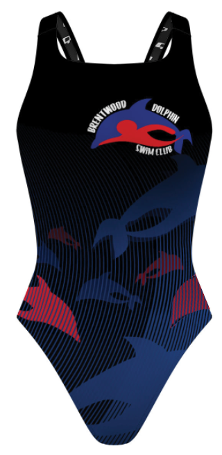 Brentwood Dolphin Swim Team - Classic Strap Swimsuit