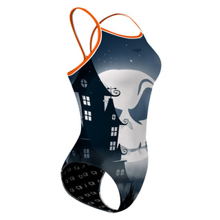 Border City 2 - Skinny Strap Swimsuit