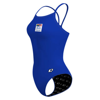 Klo MMM - Solid Skinny Strap Swimsuit - PERSONALIZED