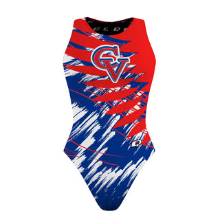 Ugly Eagles - Women's Waterpolo Swimsuit Classic Cut