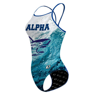 AlphaNew - Skinny Strap Swimsuit