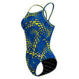 Yellow Snake Scales - Skinny Strap