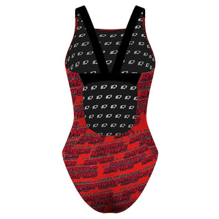 Rocky Mountain Rapids B - Classic Strap Swimsuit