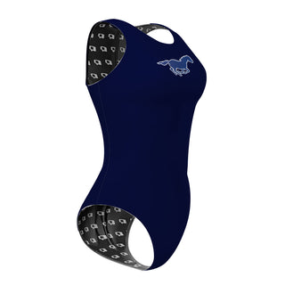 San Dieguito Academy WPG solid navy - Women's Waterpolo Swimsuit Classic Cut