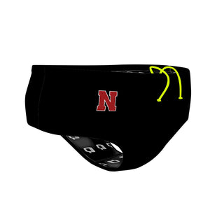 N Titans Solid Black - Classic Brief Swimsuit