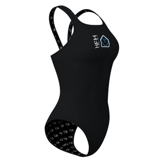 Home for the Homeless - Solid Classic Strap Swimsuit