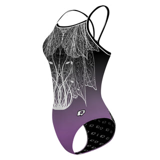 Border City Wings - Skinny Strap Swimsuit