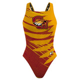 Clovis West Golden Eagles Swim - Classic Strap Swimsuit