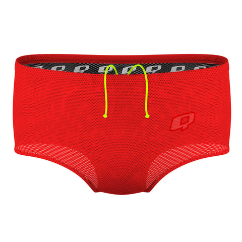 Red - Mesh Drag Swimsuit
