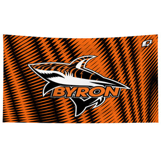 Byron Tiger Sharks - Microfiber Swim Towel