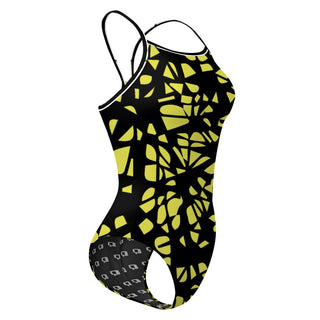 Laser-Black/Lime-20 - Skinny Strap