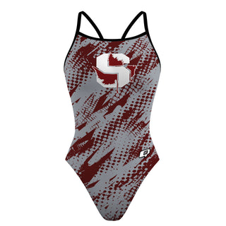 Seaholm High School - Skinny Strap Swimsuit