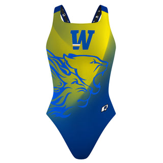 Widener Swim Team - Classic Strap Swimsuit