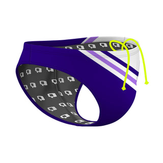 purple-flash - Waterpolo Brief Swimsuit